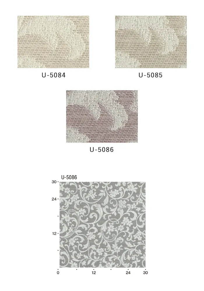 オーダーカーテン スミノエ U Life ユーライフ U-5084~U-5086【掲載品番】SUM-ULIFE25-044