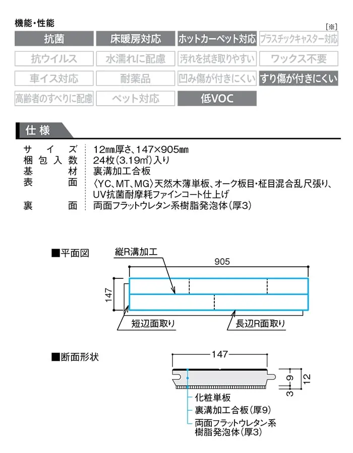 仕様