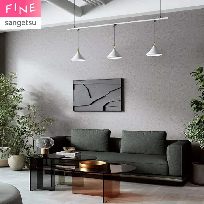 壁紙 のり付き サンゲツ FINE コンクリート 巾92cm FE78132~【掲載品番】FE78132 / FE78133 / FE78134