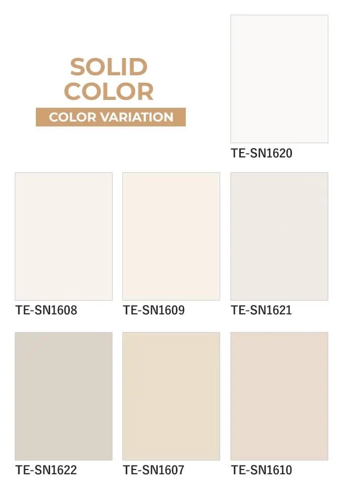 粘着剤付オレフィンシート 101 OKNタックシート SOLID COLOR【掲載品番】TE-SN1620 / TE-SN1608 / TE-SN1609 / TE-SN1621 / TE-SN1622 / TE-SN1607 / TE-SN1610