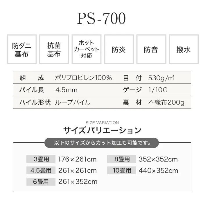 サイズバリエーション
