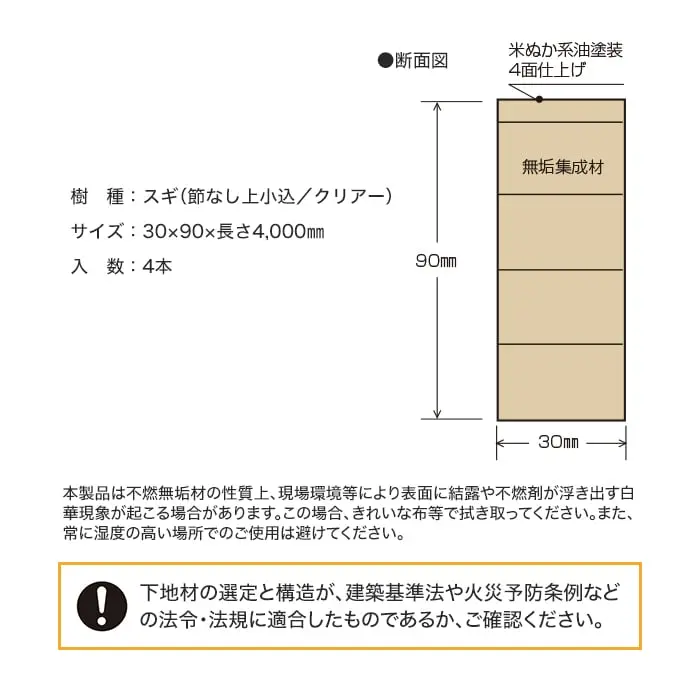 ウッドパネル 板壁材 ボード パスポートウォール 不燃集成タイプ 格子 90mm巾【掲載品番】JWC-39