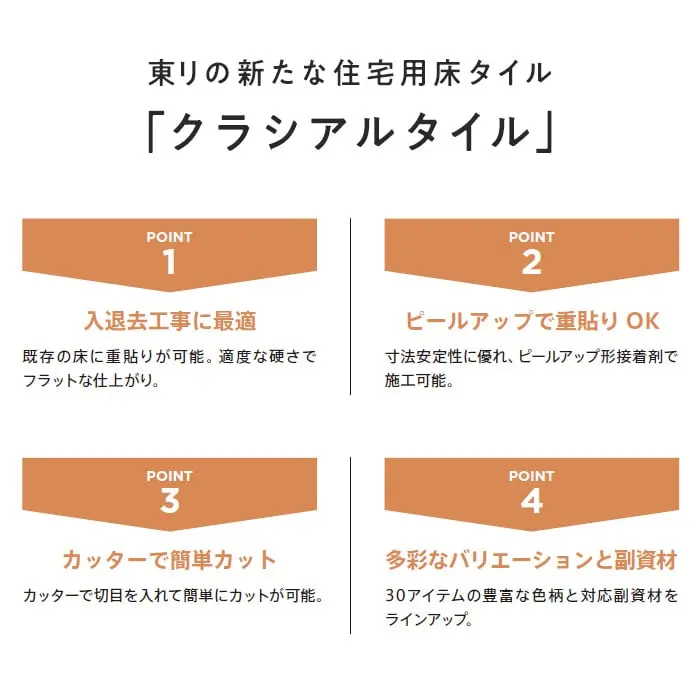 クラシアルタイル特長