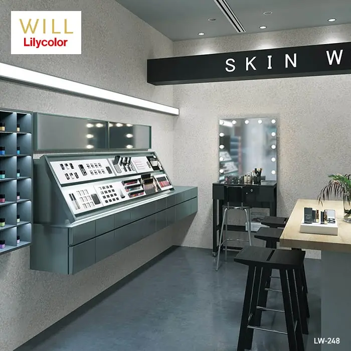 壁紙 のり付き リリカラ WILL マテリアル コンクリート柄 巾93cm LW-248・LW-249【掲載品番】LW-248 / LW-249