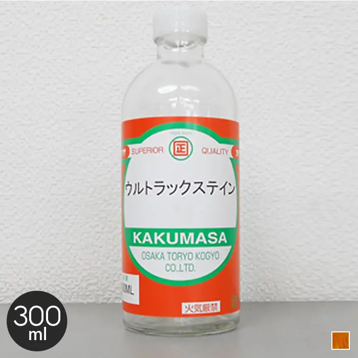【大阪塗料】ウルトラックステイン 0.3L 黄色【掲載品番】OK-US-300Y