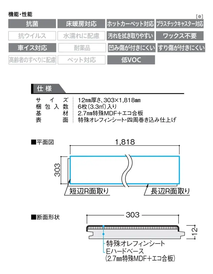 仕様