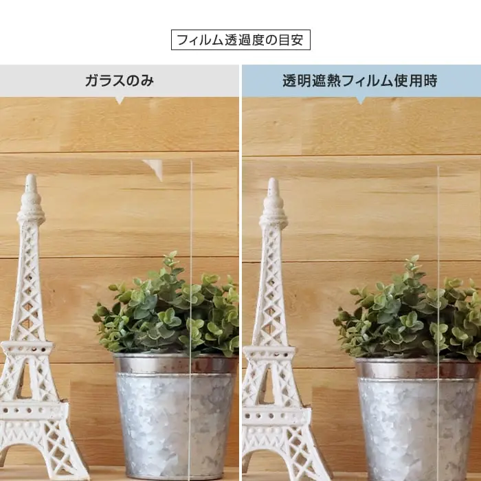 フィルム透過度の目安