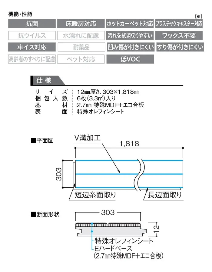 仕様