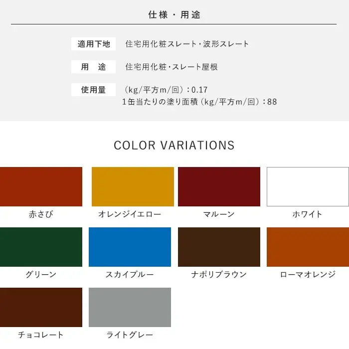 仕様・用途