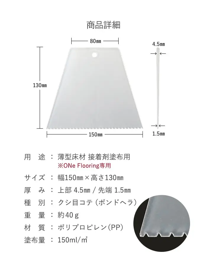 用途、サイズ、厚み