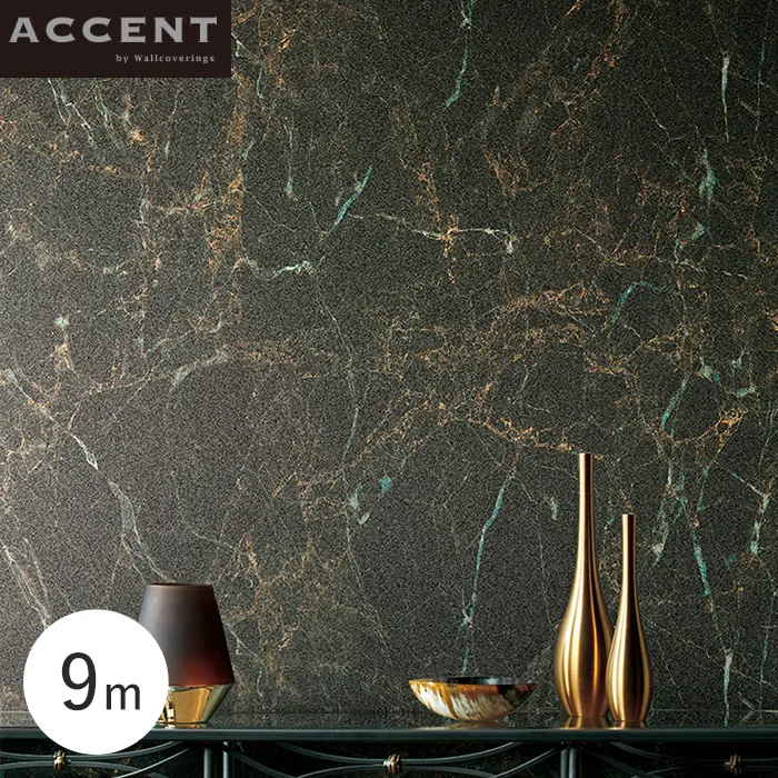 壁紙 のりなし ACCENT ガラスビーズの乱反射と迫力が贅沢 Luminous-stones-AW-1506 9m【掲載品番】AW-1506