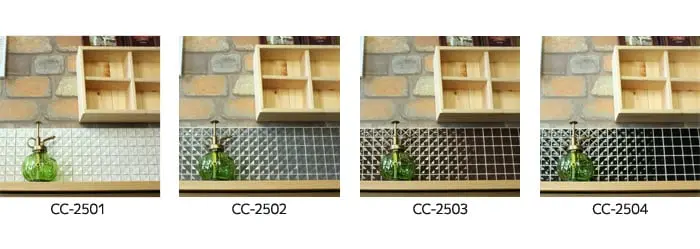 モザイクタイルシール ショコラ (シールタイプ 強)【掲載品番】CC-2501 / CC-2502 / CC-2503 / CC-2504