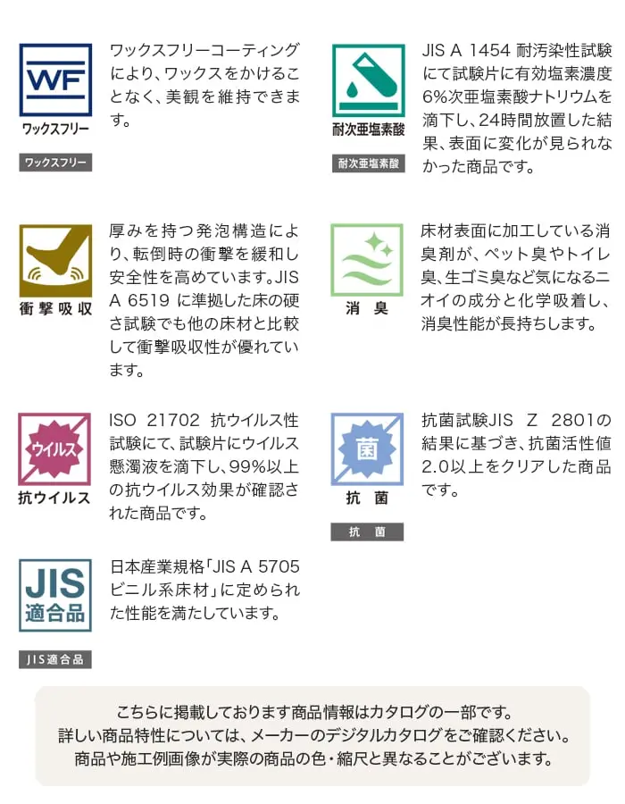 こちらに掲載しております商品情報はカタログの一部です。
