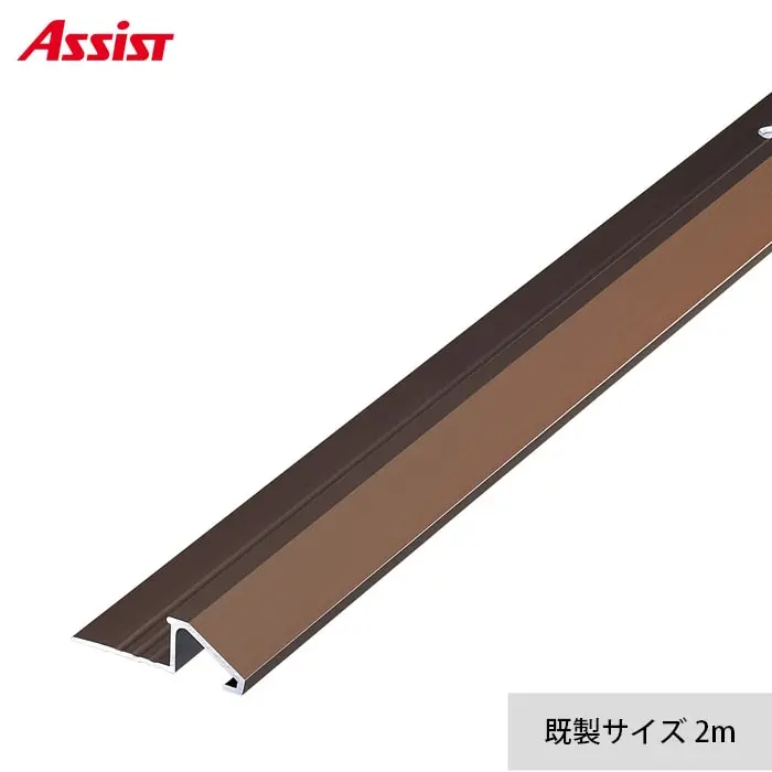 カーペット見切り アルミ ディバイドエッジ 20-411GB 穴有(対応厚み:~10.5mm) 既製サイズ 2m【掲載品番】20-411GB22
