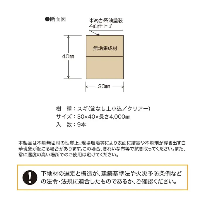 ウッドパネル 板壁材 ボード パスポートウォール 不燃集成タイプ 格子 40mm巾【掲載品番】JWC-34