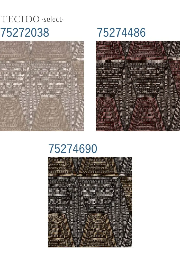 輸入壁紙 のり無し TECIDO select 75272038~ (53cm×10m)【掲載品番】75272038 / 75274486 / 75274690