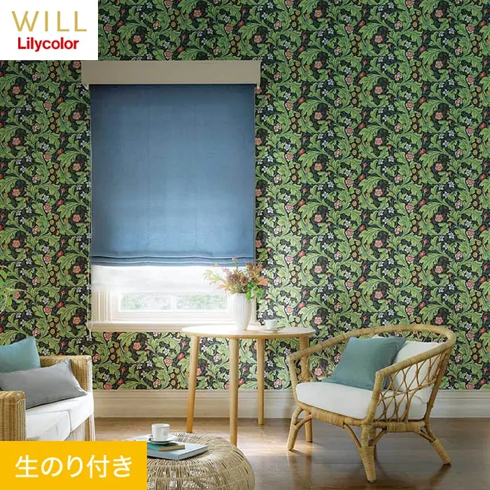 壁紙 のり付き リリカラ WILL V&A Leicester 巾93cm LW-80【掲載品番】LW-80