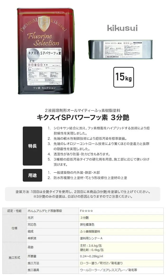 キクスイSPパワーフッ素 3分艶