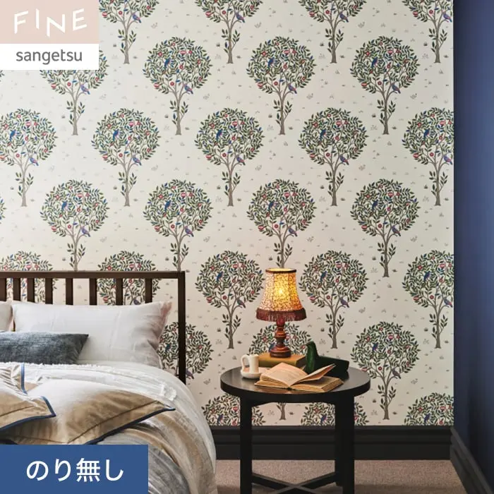 壁紙 のり無し サンゲツ FINE MORRIS CHRONICLES KELMSCOTT TREE 巾92cm【掲載品番】FE76020