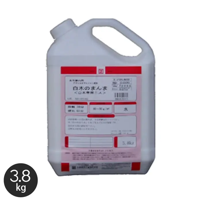 【大阪塗料】白木のまんま 3.8kg 乳白色【掲載品番】OK-SM-38