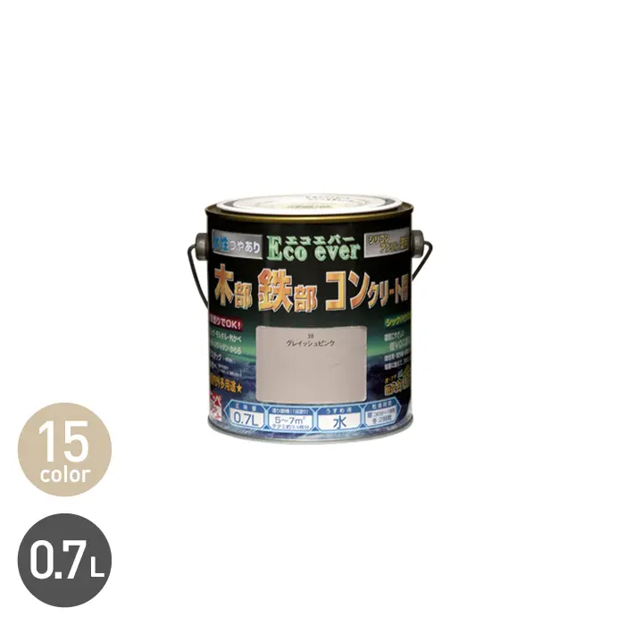 多用途塗料 汚れに強い 水性エコエバー 0.7L【掲載品番】NP-WBEE-70-01 / NP-WBEE-70-05 / NP-WBEE-70-07 / NP-WBEE-70-08 / NP-WBEE-70-16 / NP-WBEE-70-14 / NP-WBEE-70-28 / NP-WBEE-70-23 / NP-WBEE-70-24 / NP-WBEE-70-25 / NP-WBEE-70-35 / NP-WBEE-70-40 / NP-WBEE-70-43 / NP-WBEE-70-44 / NP-WBEE-70-45