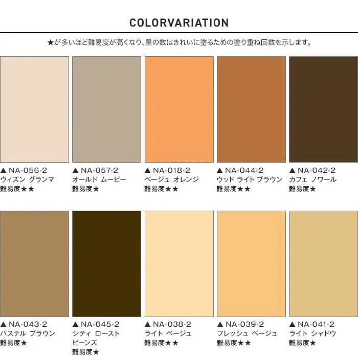 COLOR VARIATION