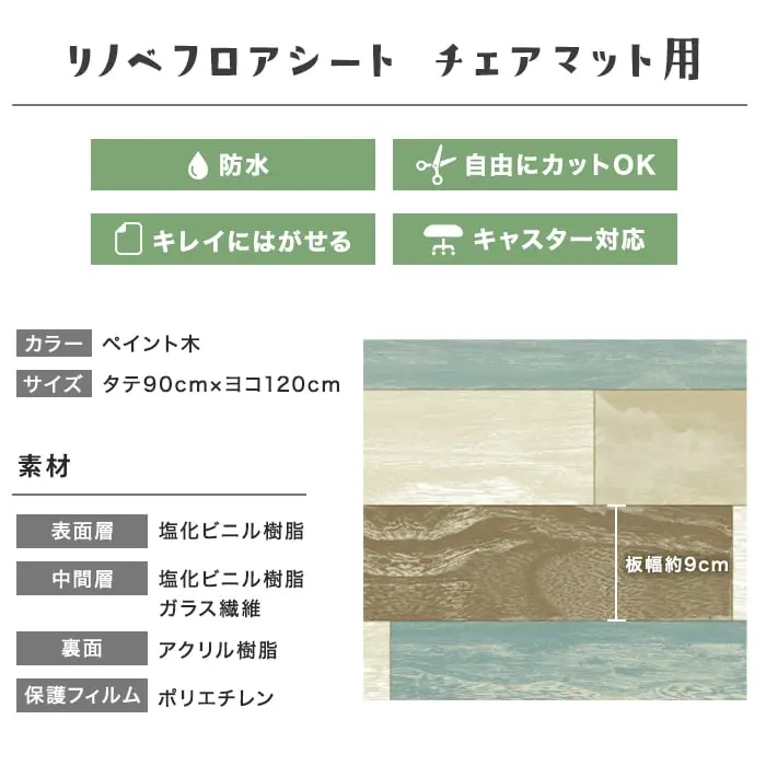リノベフロアシート チェアマット用