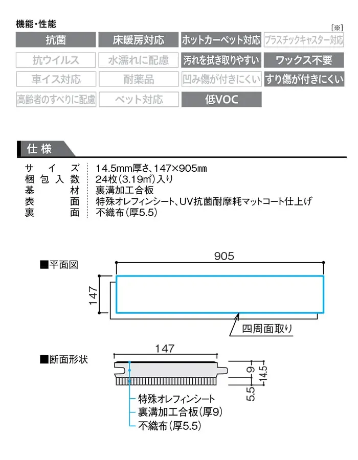 仕様