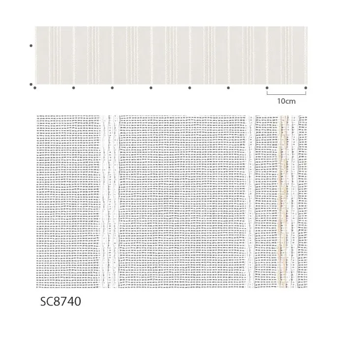 オーダーカーテン サンゲツ ストリングス SC8740 (新品番:SC7659)【掲載品番】SAN-STR21-291