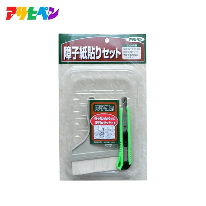 アサヒペン 障子紙貼りセット【掲載品番】AP-SD0050