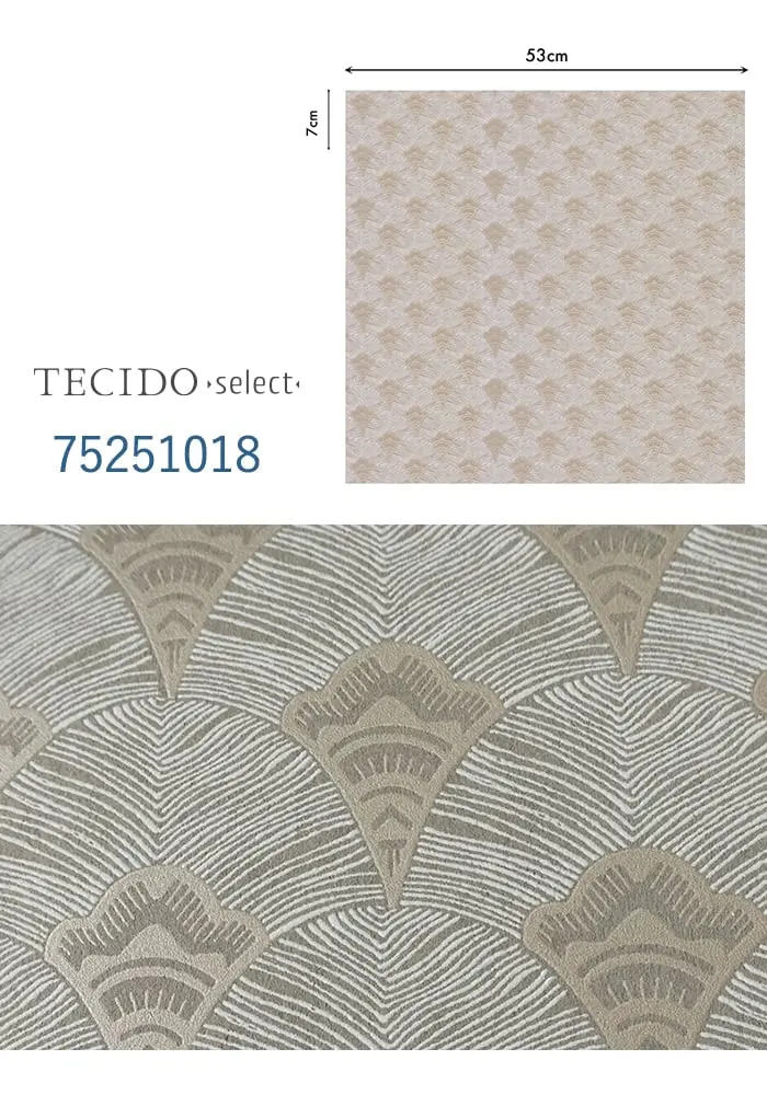 輸入壁紙 のり無し TECIDO select 75250916~ (53cm×10m)【掲載品番】75250916 / 75251018 / 75251222