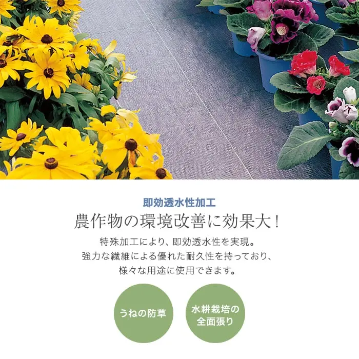 農作物の環境改善に効果大!