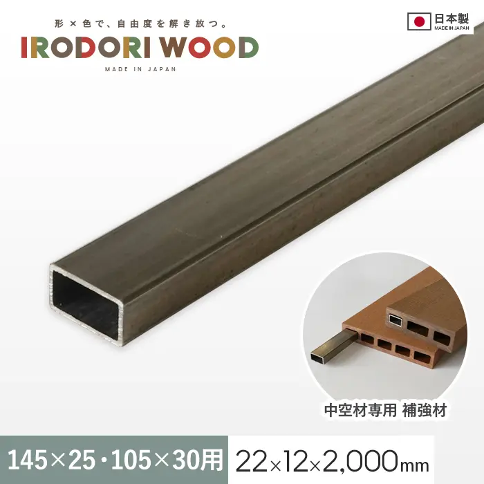 いろどりウッド 中空材専用 補強材(芯材) 145×25用 105×30用【掲載品番】HOKYO-14525C