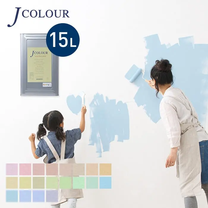 水性塗料 J COLOUR(Jカラー) Muted Series-LIGHT- 15L【掲載品番】ML-1A1500 / ML-2A1500 / ML-3A1500 / ML-4A1500 / ML-5A1500 / ML-1B1500 / ML-2B1500 / ML-3B1500 / ML-4B1500 / ML-5B1500 / ML-1C1500 / ML-2C1500 / ML-3C1500 / ML-4C1500 / ML-5C1500 / ML-1D1500 / ML-2D1500 / ML-3D1500 / ML-4D1500 / ML-5D1500