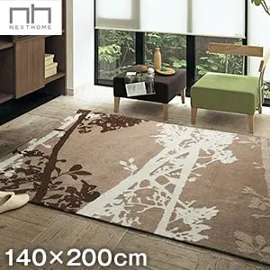スミノエ NEXT HOME GROVE RUG グローブ ラグ 140×200cm ブラウン【掲載品番】B2D20-8