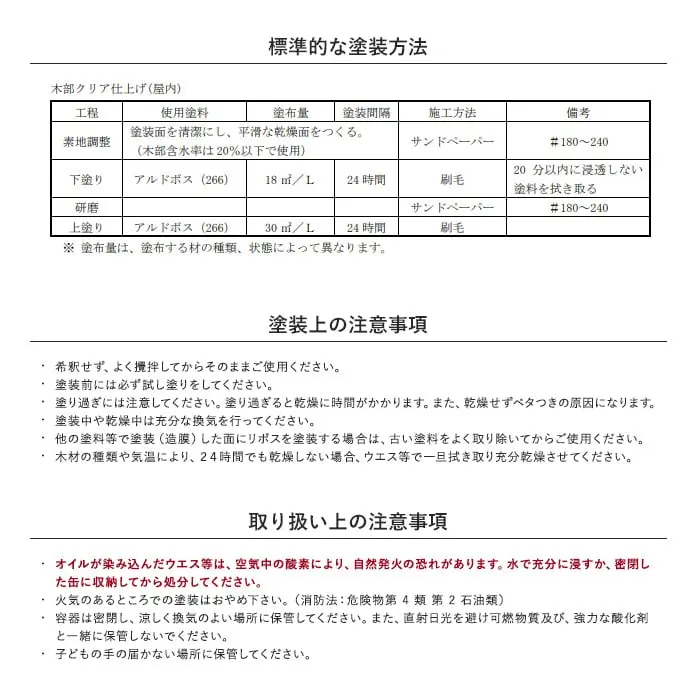 標準的な塗装方法