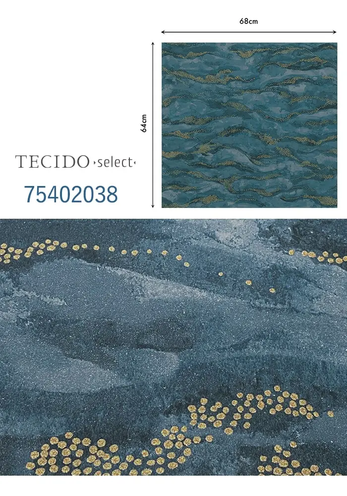 輸入壁紙 のり無し TECIDO select 75401630~ (68cm×10m)【掲載品番】75401630 / 75402038 / 75402140