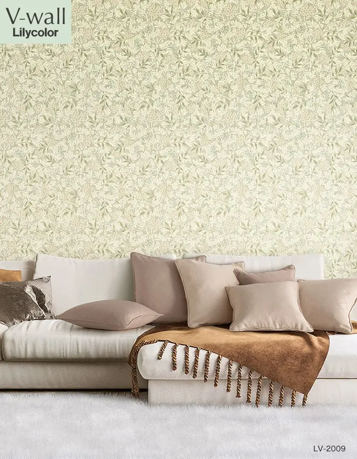 壁紙 のり無し リリカラ V-wall V&A Jasmine 巾92cm【掲載品番】LV-2009 / LV-2010