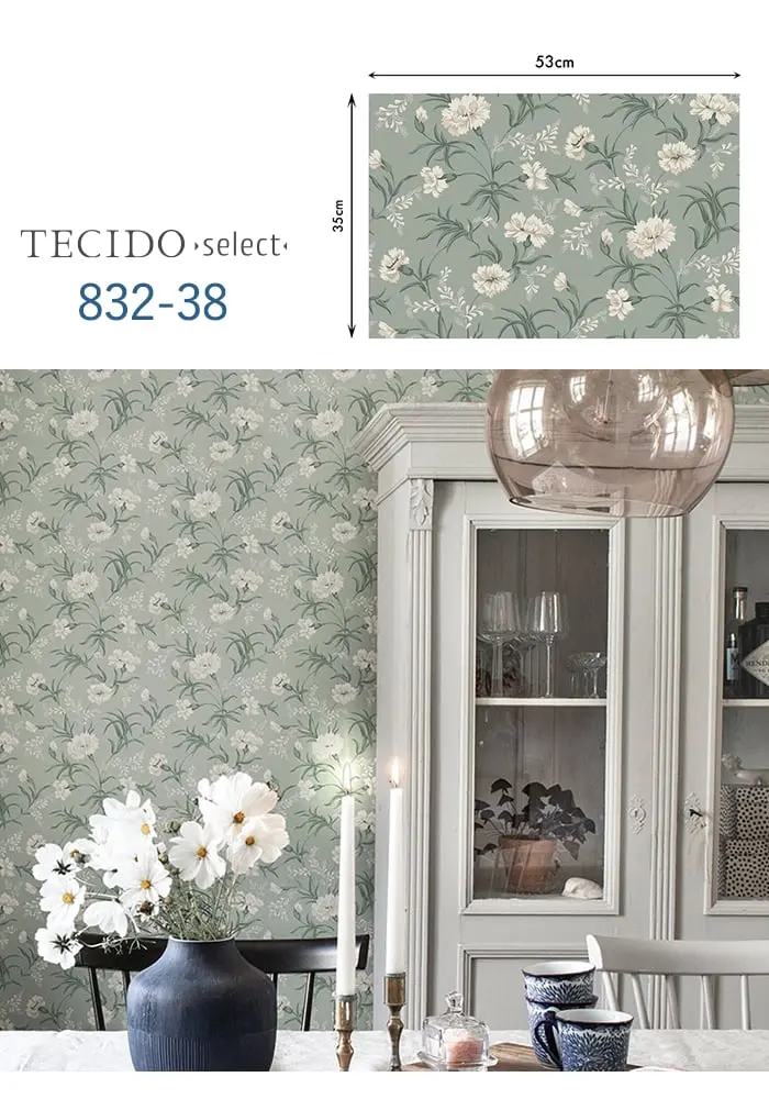 輸入壁紙 のり無し TECIDO select 832-01~ (53cm×10m)【掲載品番】832-01 / 832-37 / 832-38