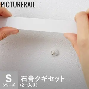 TOSO ピクチャーレール Sシリーズ対応 石膏クギセット(2コ入り)【掲載品番】PI-TO-S1-SK
