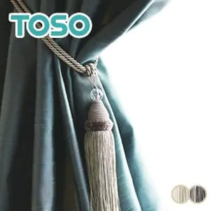 TOSO カーテンアクセサリー タッセル ES80 1本【掲載品番】CA-TO-ES80-01 / CA-TO-ES80-02