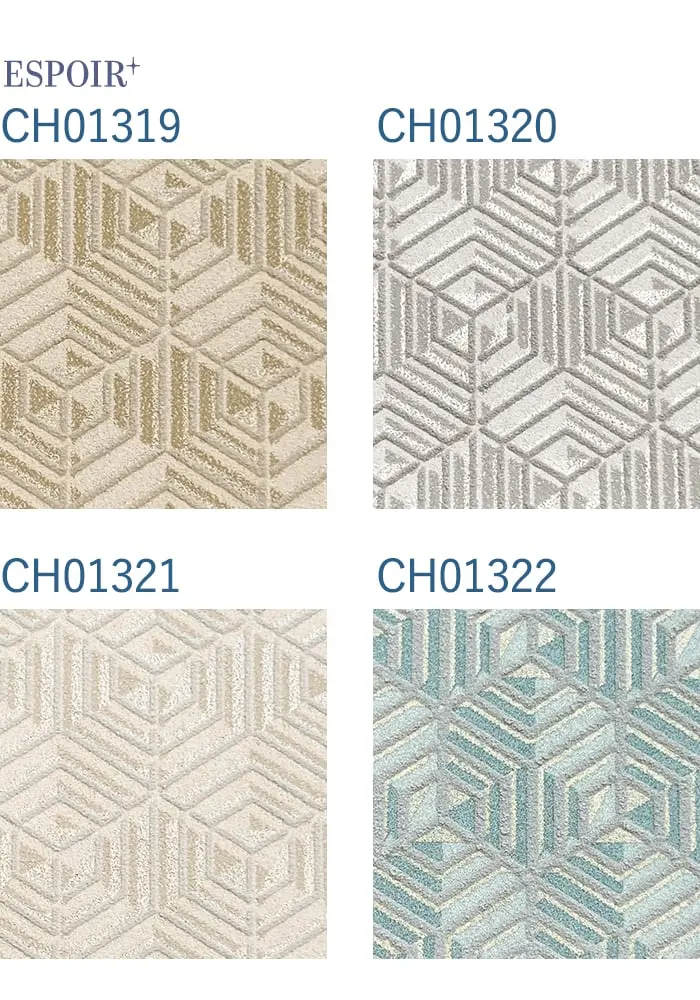 輸入壁紙 のり無し ESPOIR+ CH01319~ (53cmx10m)【掲載品番】CH01319 / CH01320 / CH01321 / CH01322