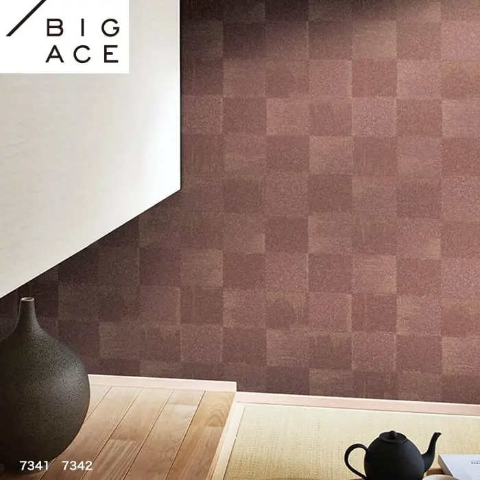 壁紙 のり無し シンコール BIGACE 和調 巾92cm BA7341【掲載品番】BA7341