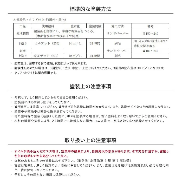 標準的な塗装方法