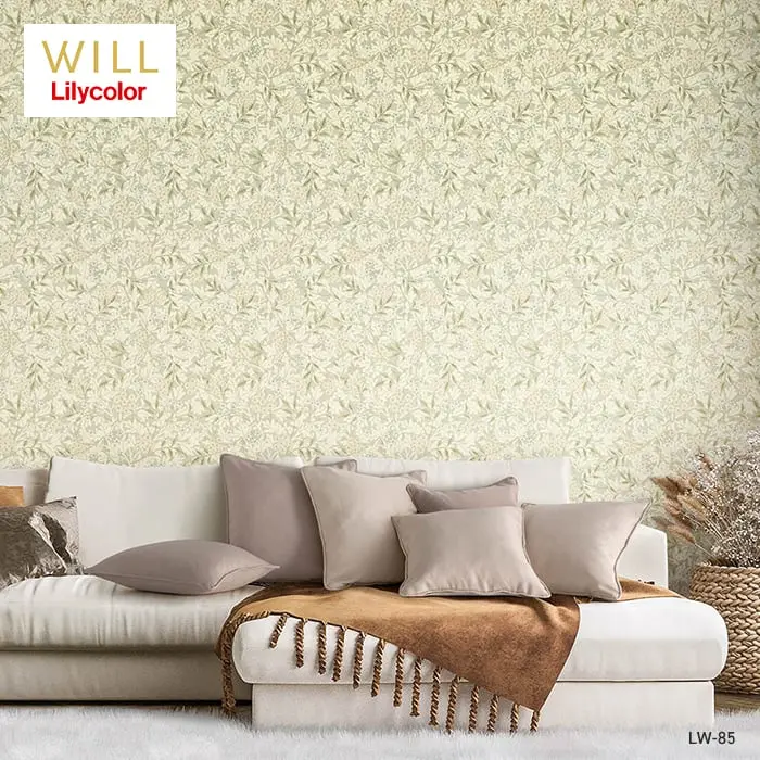 壁紙 のり無し リリカラ WILL V&A Jasmine 巾92cm LW-85・LW-86【掲載品番】LW-85 / LW-86