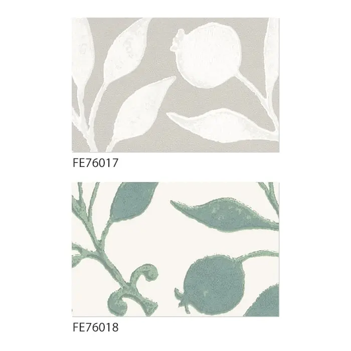 壁紙 のり無し サンゲツ FINE MORRIS CHRONICLES ROSEHIP 巾92cm【掲載品番】FE76017 / FE76018