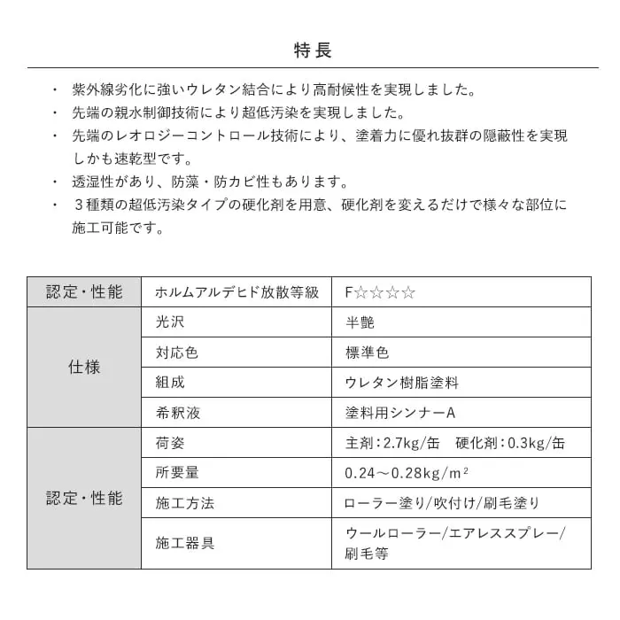 特長