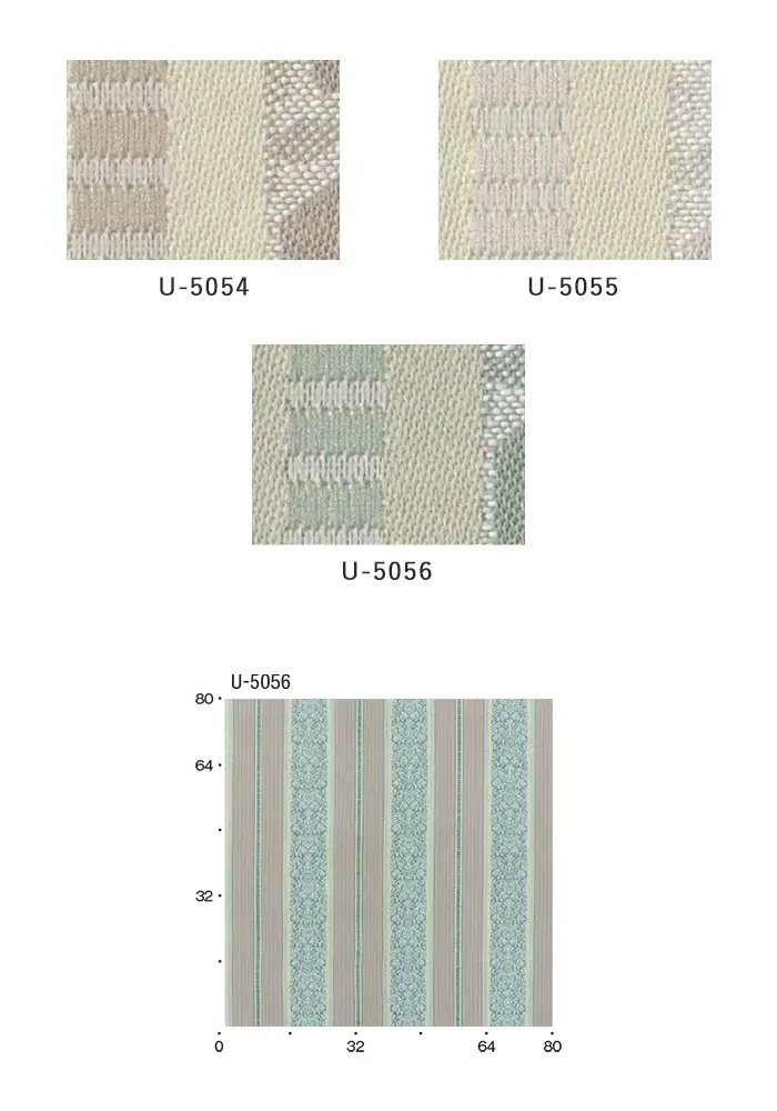 オーダーカーテン スミノエ U Life ユーライフ U-5054~U-5056【掲載品番】SUM-ULIFE25-035