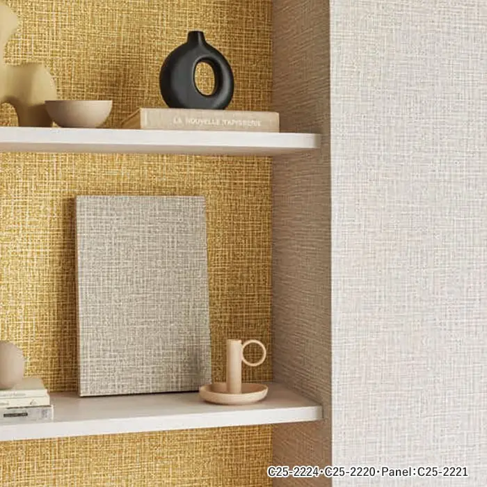 壁紙 のりなし ルノンフレッシュ クラフトライン 織彩 巾92.5cm【掲載品番】C25-2214 / C25-2215 / C25-2216 / C25-2217 / C25-2218 / C25-2219 / C25-2220 / C25-2221 / C25-2222 / C25-2223 / C25-2224 / C25-2225 / C25-2226 / C25-2227 / C25-2228