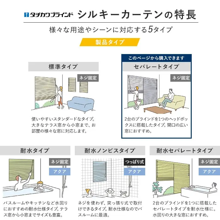 シルキーカーテンの特長